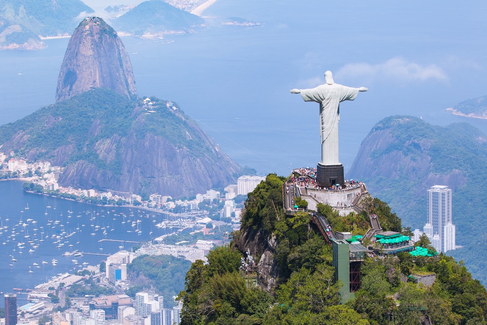 Kurtarıcı İsa Heykeli, Tijuca, Rio de Janeiro, Brezilya