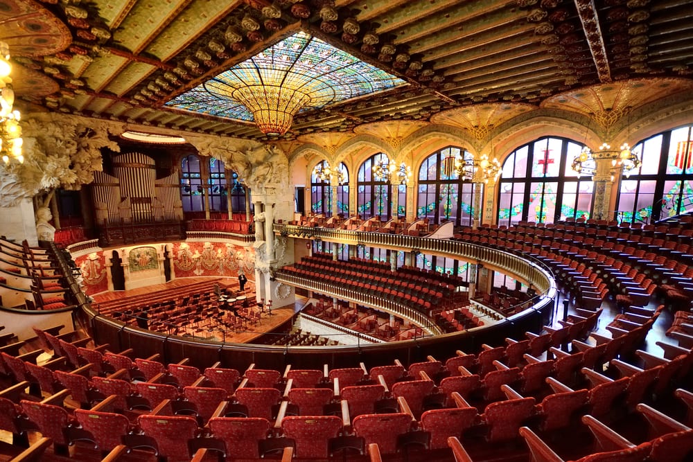 Palau de la Música Catalana, Barselona, İspanya