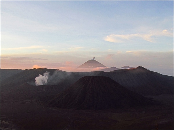 Sunrise at Bromo Volcano