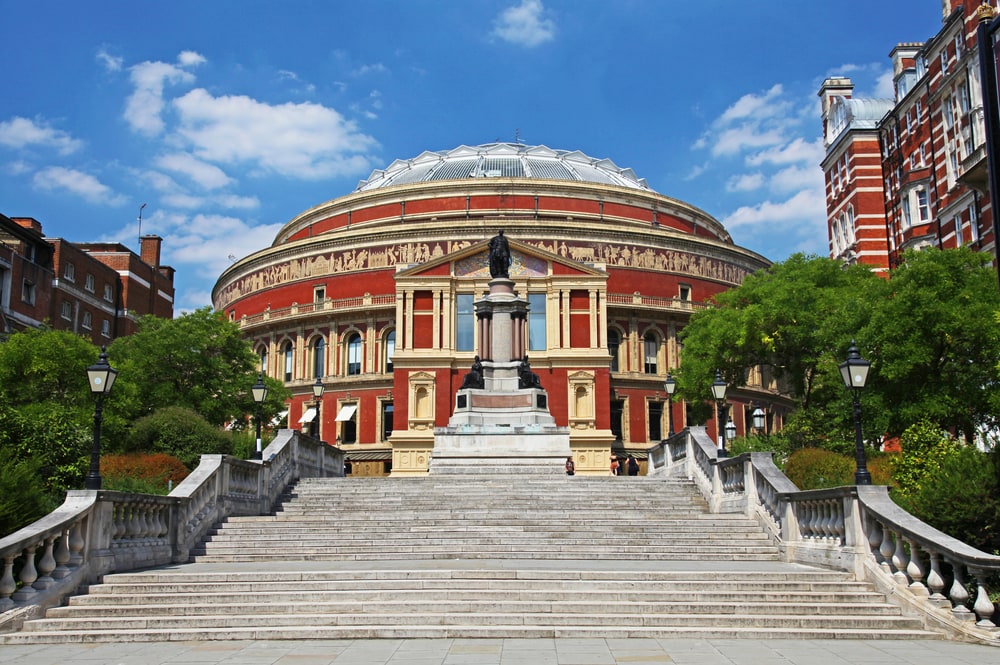 Royal Albert Hall (Kraliyet Albert Salonu), Londra, İngiltere