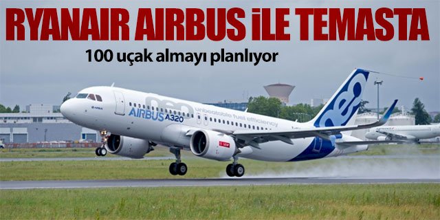 Ryanair Airbus ile temasta