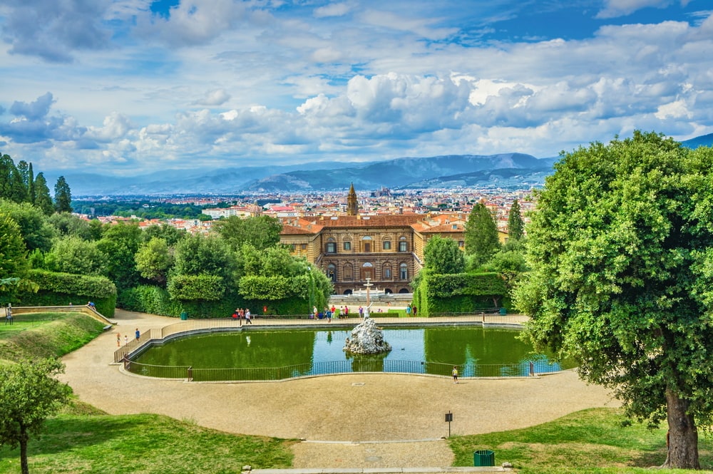 Boboli Bahçeleri, Floransa, İtalya