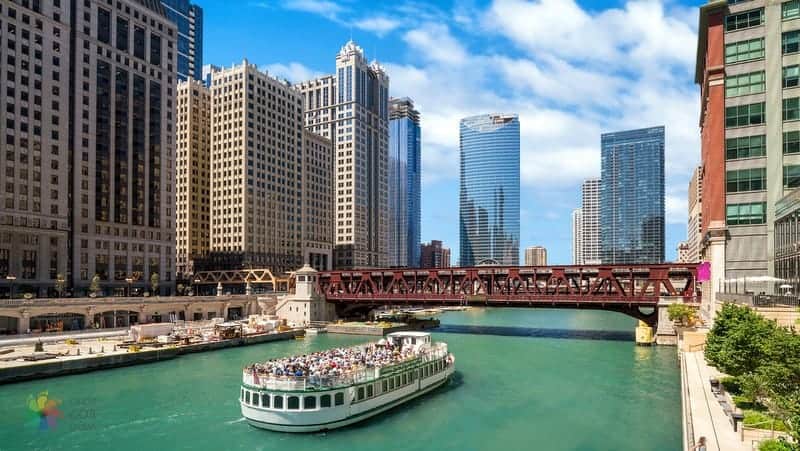 River Chicago gezilecek yerler