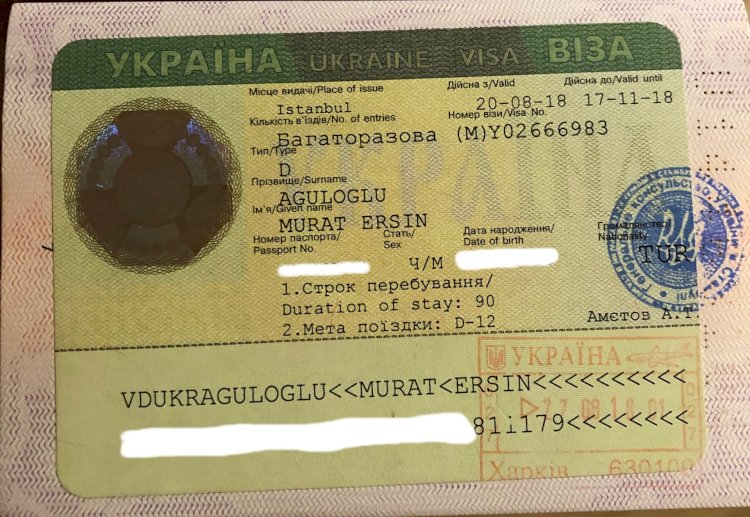 Ukrayna Vize ücretleri azaltıldı !