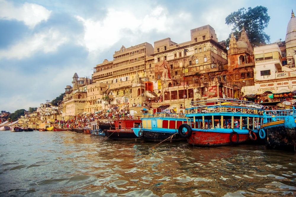Ganj Nehri, Varanasi, Hindistan