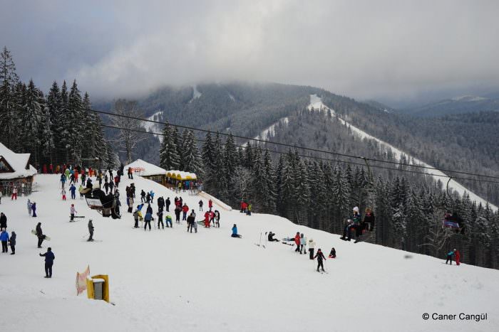 Ukrayna’daki kayak tesisleri